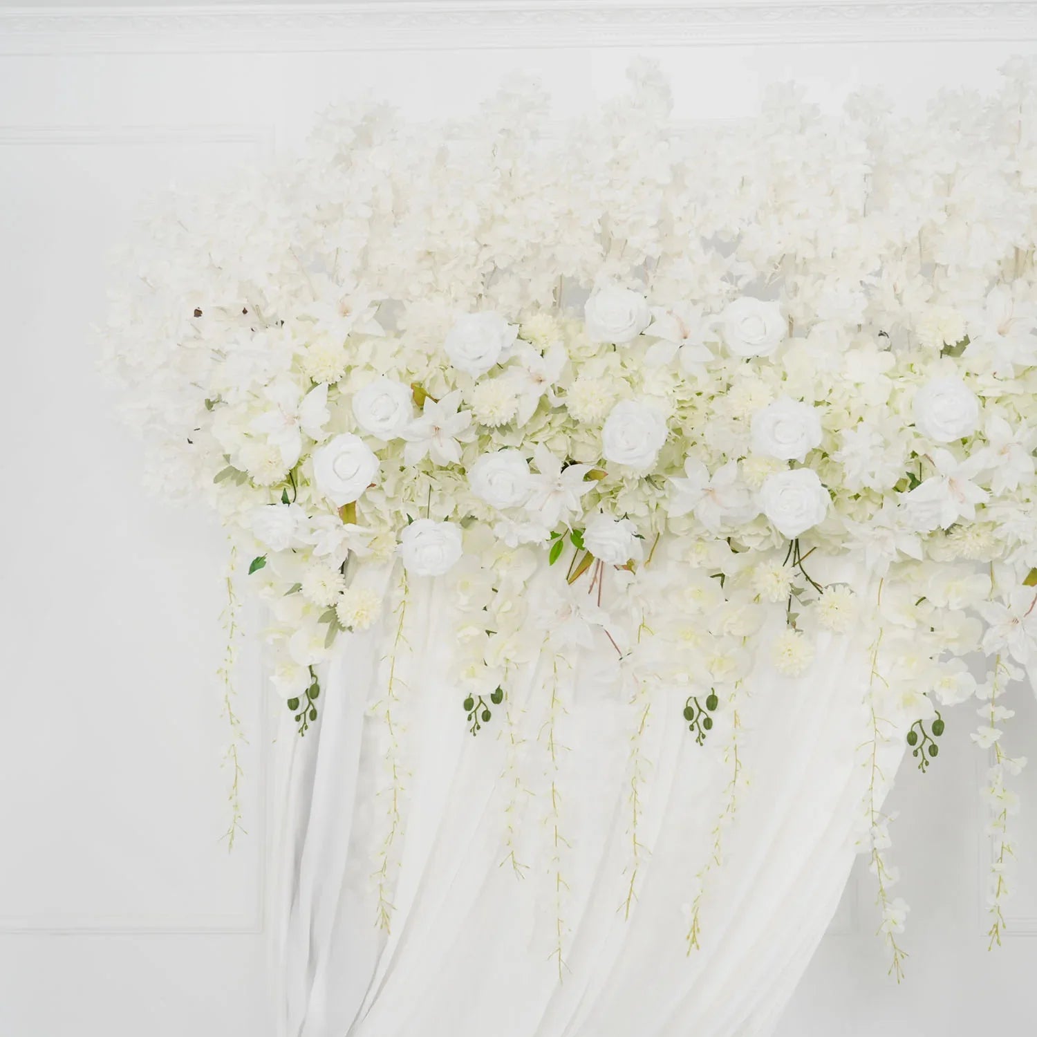 Uflower Wedding Flower Backdrop Wall Flower Row Decor MC80002 - Uflower